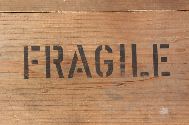 Legen Sie besonders Aufmerksam auf die Kartons auf die “Fragile” steht, da die Gegenstände dort besonders empfindlich sind und es kann sein, dass sie den Transport nicht überstanden haben.