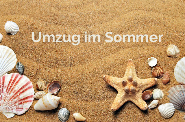 Umzug im Sommer