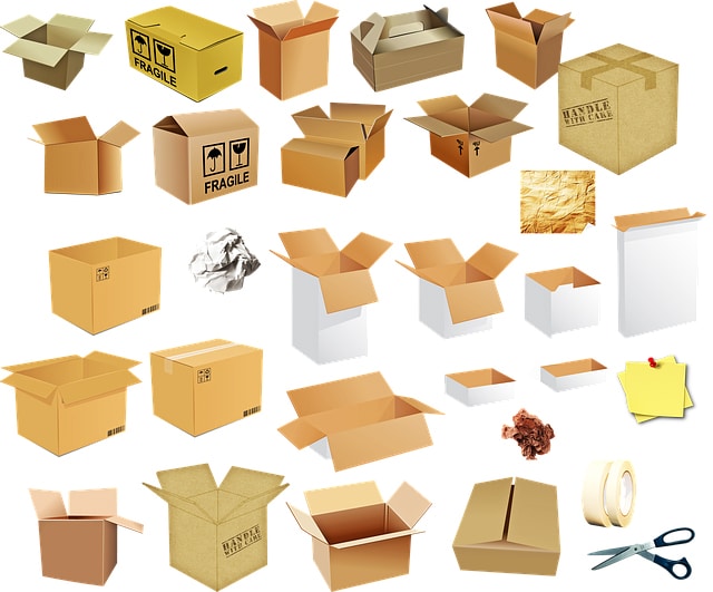 Kaufen Sie brandneue Umzugskartons und hochwertige Verpackungsmaterialien (Luftpolsterfolie, Packpapier, Packband usw.) bei dem von Ihnen ausgewählten Umzugsunternehmen.